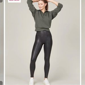 Spanx faux leather leggings